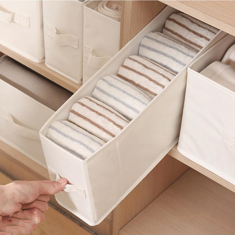 1 шт. Корзина для хранения одежды Шитье Дом Складная Коробка для хранения одежды Нижнее белье Носки Шкаф Коробка для хранения Шкаф Органайзер
