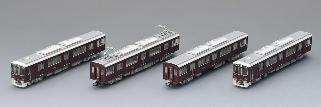 TOMYTEC TOMIX Железная дорога Hankyu Серия 2000 Новая Стартовый набор Takarazuka First Train Базовый набор Модель поезда 97217 Линия,