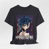 Megumi Fushiguro Anime Graphic Tee, Unisex Jersey Short Sleeve T-Shirt, Jujutsu