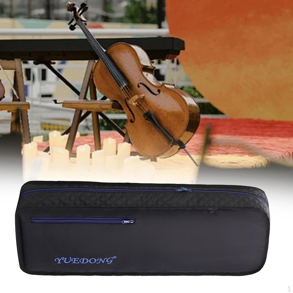 4/4 полноразмерный скрипичный футляр сумка для переноски стильный регулируемый рюкзак лямки ящик для хранения концертов