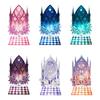 Castles Backdrop Display Stand For Collectible Dolls Adjustable Height Easy Installation Universal Compatibility
