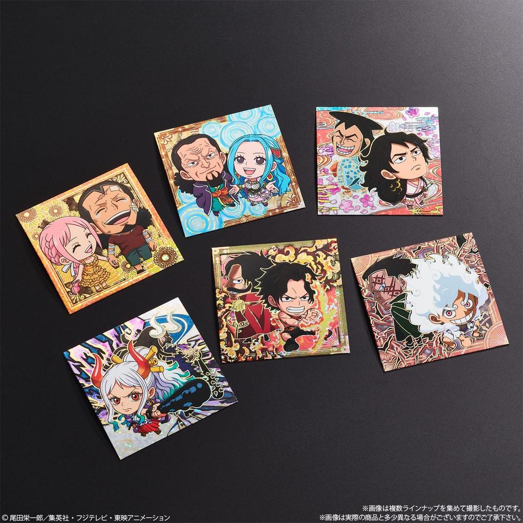 BANDAI Niformation One Piece Pirate Seal Wafers Box Candy Toy LOG.12 20-Piece