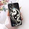 Clear Cover For Realme C21 Case RMX3201 Cute Cat Fashion Butterfly Funny Painted Phone Casing For Real me C21