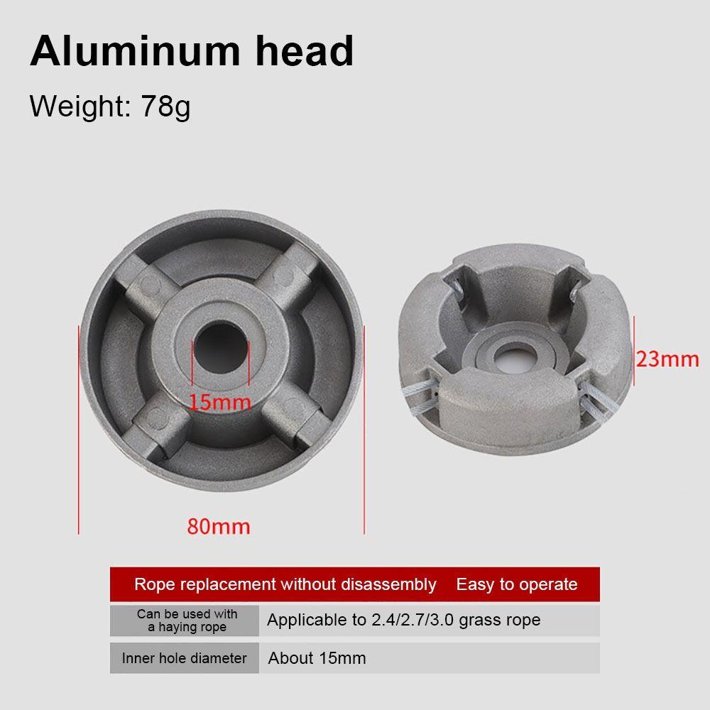 1 шт. 5/8 дюйма/15 мм Запасная головка для триммера для травы Аксессуары для головки для сорняков для общей газонокосилки