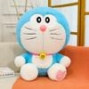 Плюшевая игрушка Дораэмон, большая кукла-кот из супермягкого короткого плюша для детей и коллекционеров
