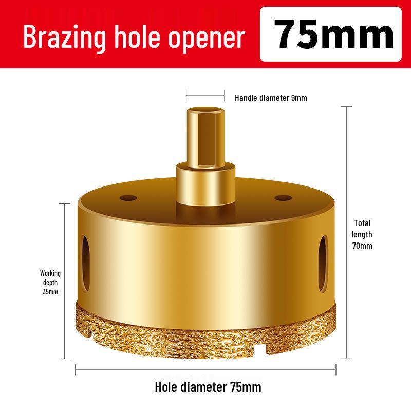 Diamond Tile Drilling Bit for Glass, Marble & Porcelain