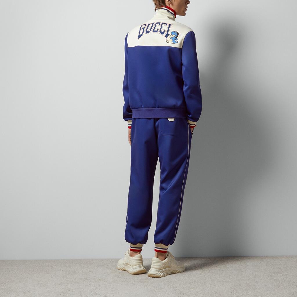 GUCCI SS24 Casual Pants Men's Blue 770900-XJGBV-4447
