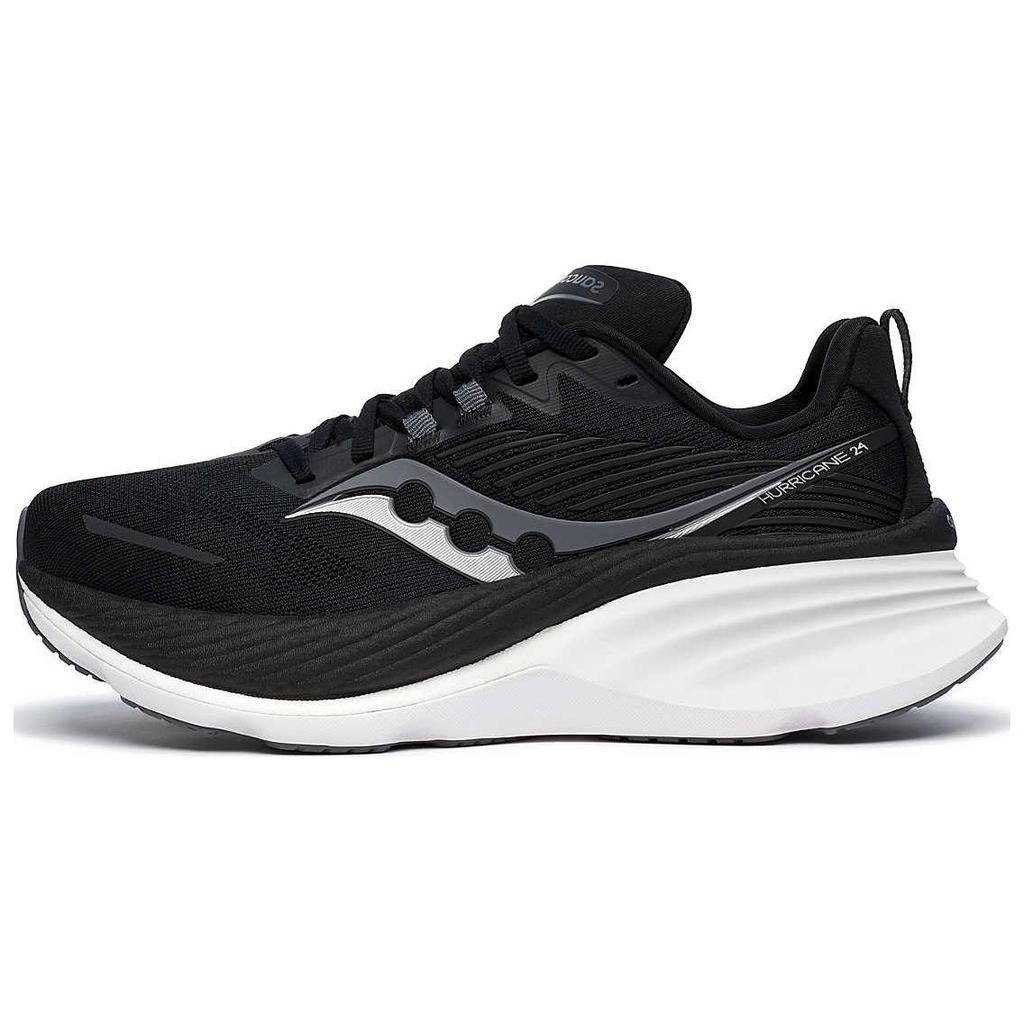 SAUCONY Hurricane 24 Wide Black Carbon Men Sneakers S20934-100