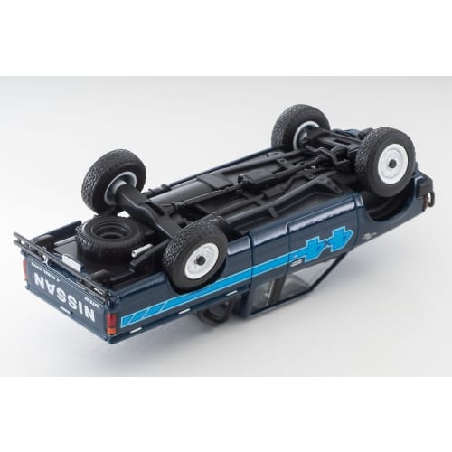 TOMYTEC Tomica Limited Vintage Neo 1/64 Scale LV-N321b Nissan 4x4 King Cab Truck (North American Model, Blue) - Finished Model (Product Code: 332855)