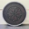 60.96 Cm Viking Norse Valhalla Wooden Handmade Battle Warrior Shield Cosplay Home Decor Gift