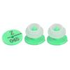 100Pcs Quality Plastic Animal Livestock Ear Tag for Rabbit Fox Dog  Marker Label(Green)
