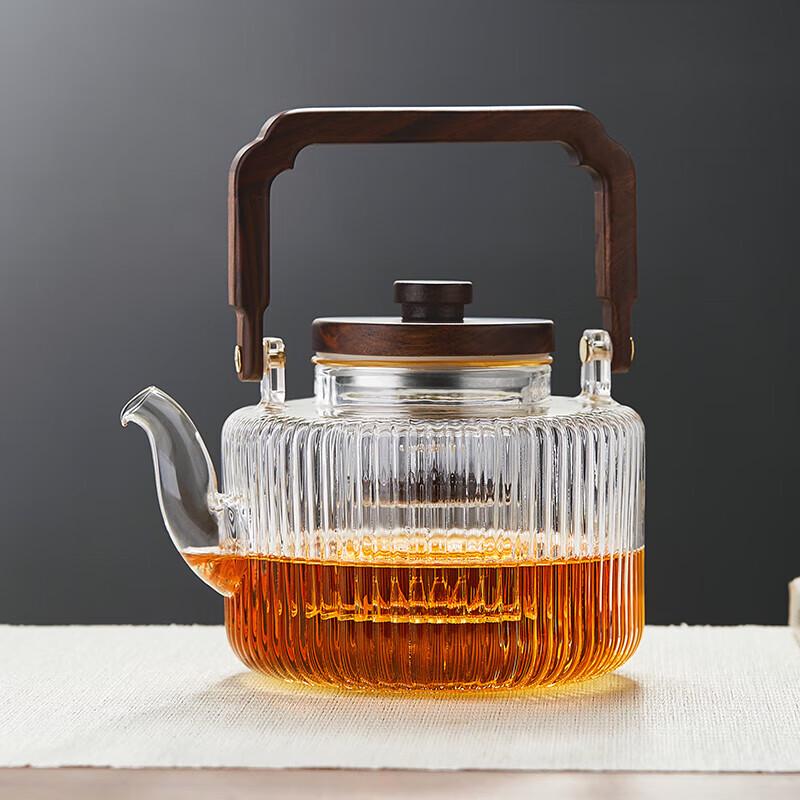Mesini Glass Tea Steaming and Boiling Pot