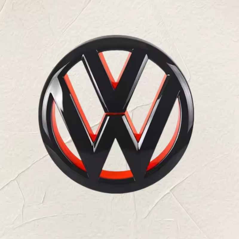 Для VOLKSWAGEN VW 137 мм ABS Значок Передней Решетки Радиатора Автомобиля и 110 мм Значок Крышки Багажника Для VW Volkswagen Golf 6 golf6 MK6 GTI 2010-201
