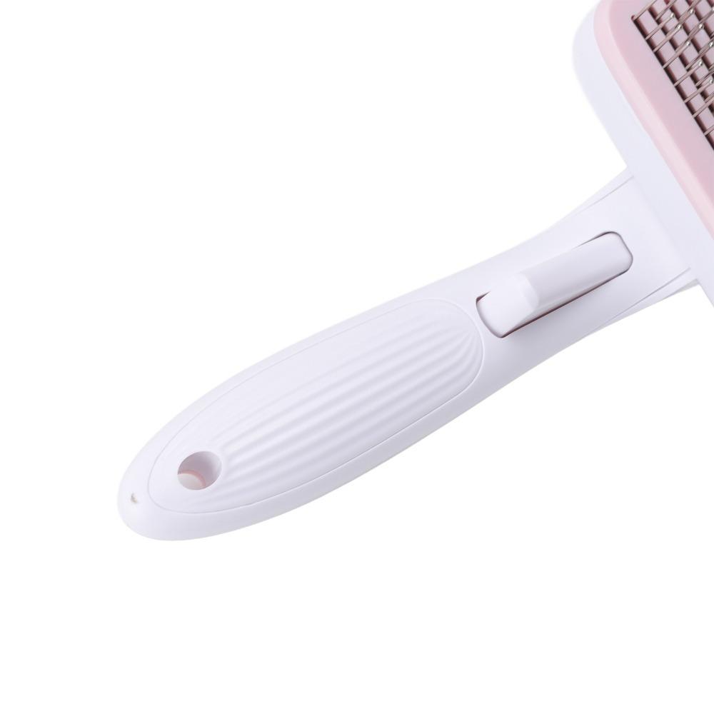 Smooth Metal Pin Pet Hair Brush Dense Pin Layout Metal Pin Grooming Tool  Long Coat Care