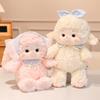 Fluffy Lamb Plush Toy Cartoon Animal Fluffty Doll Creative Sheep Plush Doll Christmas Toy