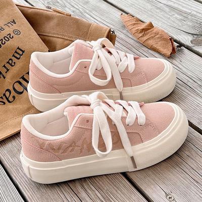 Туфли на толстой подошве для девушек-студенток, универсальный дизайн, маленькие белые туфли Sense, новые