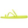 Crocs Simple Versatile Outdoor Breathable Rub-resistant Single Band Slides Women Yellow 209862-738