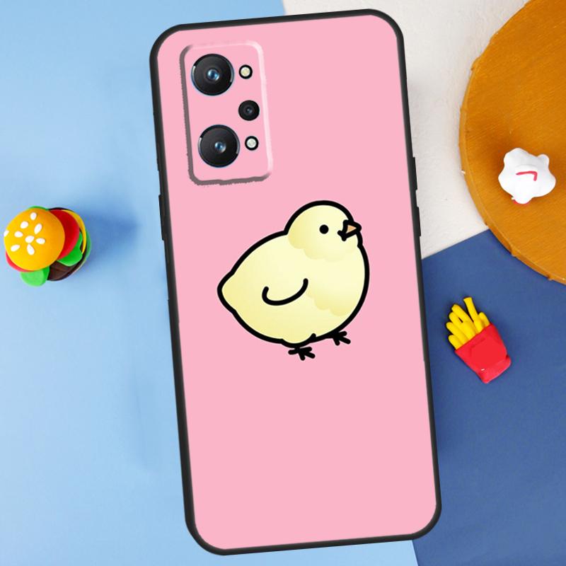Chubby Chicken For Realme GT 6 6T 5 GT7 Pro C61 C75 C55 C51 C21Y C25S C67 C53 13 12 10 11 14 Pro Plus Case