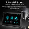 JIUYIN 7-дюймовый мотоцикл CarPlay навигация беспроводной CarPlay Android Auto Airplay дисплей экран портативный мотоциклетный монитор