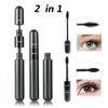 1 Piece 2 In 1 Mascara 3D Eyelash Mascara Makeup Eye Lashes Curling Extension Beauty Tool
