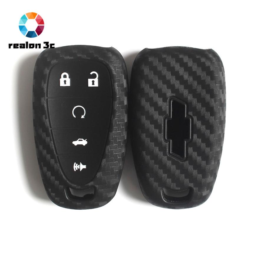 Чехол для автомобильного ключа для Chevrolet Cruze Spark Sonic Camaro Volt Bolt Trax Malibu Captiva Lacetti Aveo 2/3/4/5 кнопок