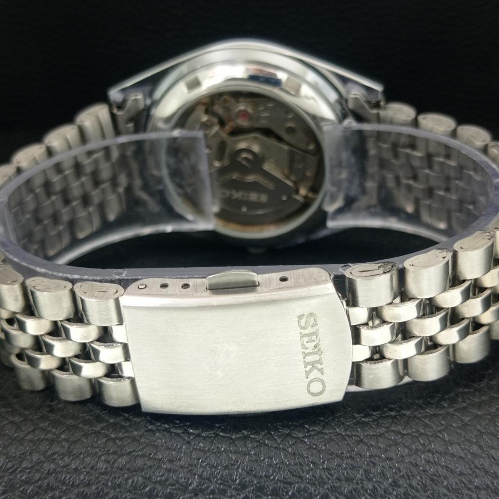 АВТОМАТИЧЕСКИЕ ВИНТАЖНЫЕ ОТРЕМОНТИРОВАННЫЕ МУЖСКИЕ ЧАСЫ SEIKO 5 6309A ЯПОНИЯ СИНЕГО ЦВЕТА a442395-1