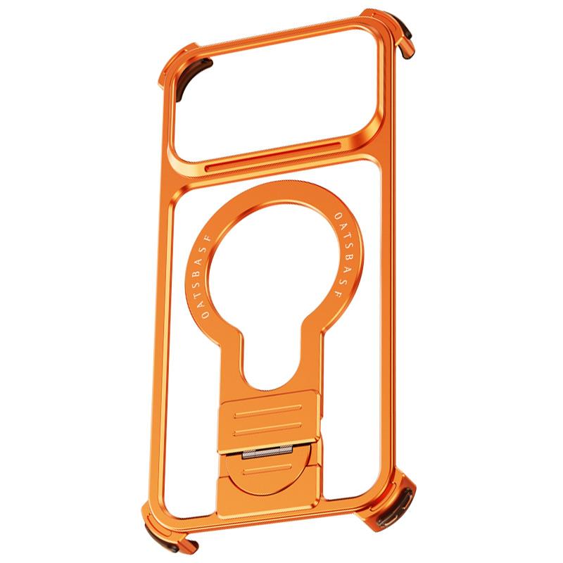Magnetic Case for iPhone 18 17 Pro Max With Rotate Stand for MagSafe Wireless Charging Original Feel Frameless Phone Cover