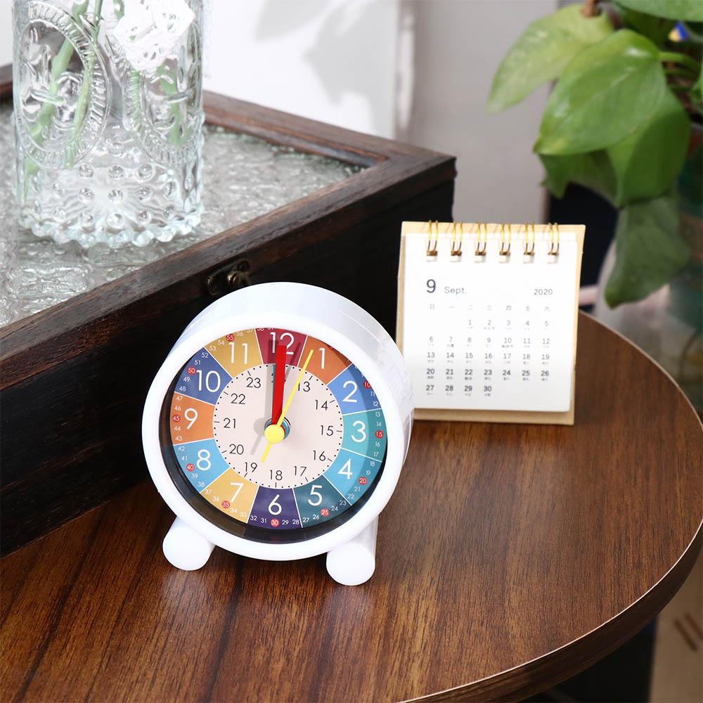 Desktop Decoration Mute Alarm Clock Small Silent Children Clock Creative Electronic Clock Early Education
