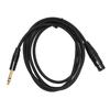 XLR Female To 14 TRS Cable Heavy Duty XLR 3Pin Female To 14 Inch 6.35mm TRS Stereo Plug Balanced