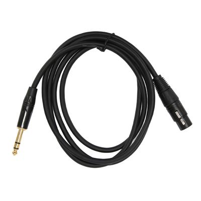 Кабель XLR «мама» — 1/4 TRS, сверхпрочный, XLR 3-контактный «мама» — 1/4 дюйма 6,35 мм штекер TRS стерео, балансный