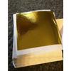 Pure Design Ship 24K Decoration Scrap 100X24K Gold Leaf Sheets Framing for Art Crafts Gilding Fram