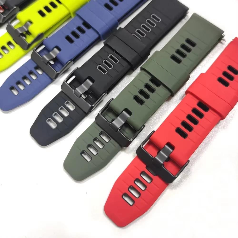 22-мм силиконовый ремешок для Xiaomi Watch S4 Sport S1 S2 S3 цвет 2 Браслет Mi Watch для AMAZFIT BALANCE 2/BIP 6 Сменные ремешки для запястья
