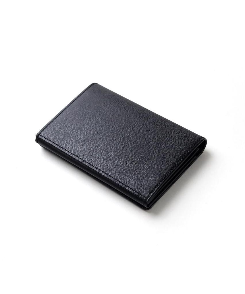 Визитница из полимерной кожи [IS/IT], мужская воловья кожа, № 989603(черный)
