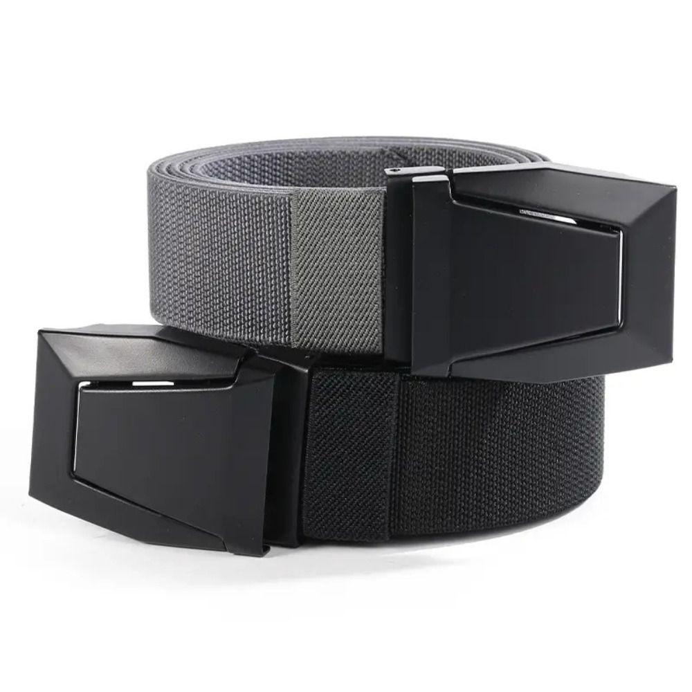 Casual Multi Function Men's Training Belt Adjustable Luxury Brand Design Canvas Braided Belt Versatile Weave Waist Band
