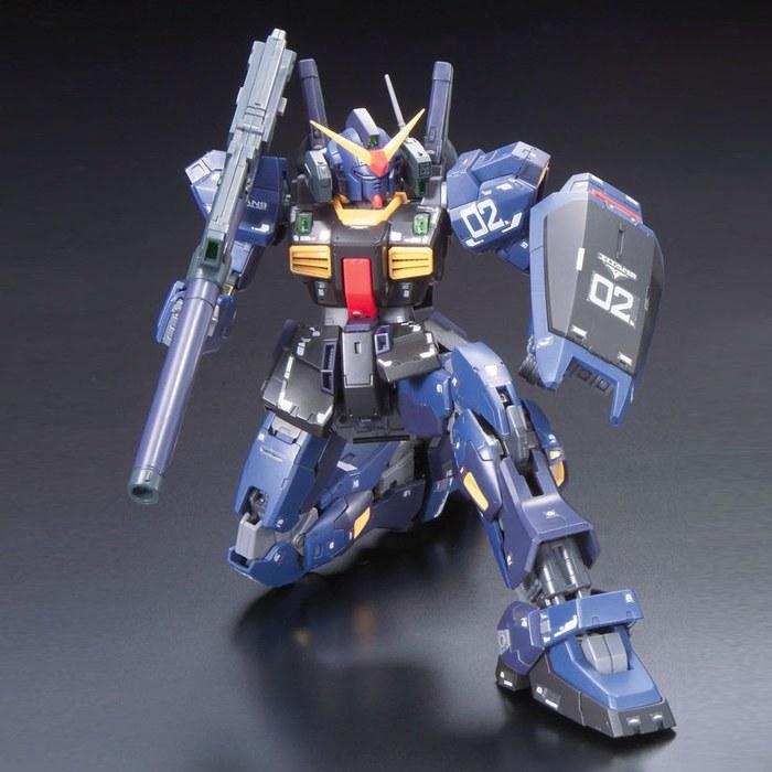 RG Gundam Mk-II (Titans Version) RX-178 Mobile Suit Z Gundam 1/144 Scale Model Kit Multicolor