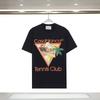 Casablanca Cartoon Rabbit Print Cotton T-Shirt Teen Boys