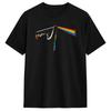 Retro Vintage Relaxed Tabby Cat Lounging On A Rainbow Tshirt Summer Streetwear T Shirts 100 Cotton Leisure Tshirt Casual Tops