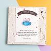 DIY Ocean Wind Animal Series Cute Sparkling Crab Fish Tank Decoration Gradient Pocket Hug Blessing Card 1pc