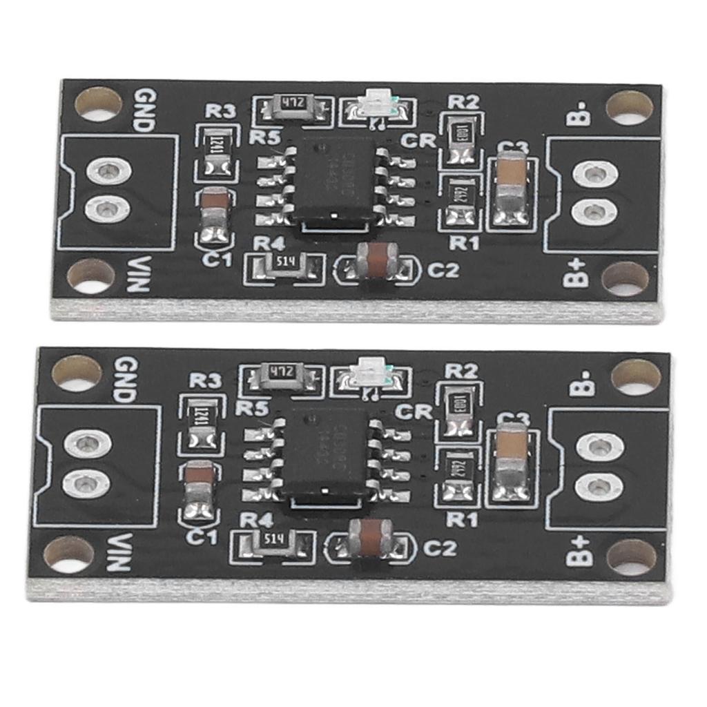 2Pcs NiMH Battery Charge Board 1S CC CV Short Circuit Protection NiMH Battery Charge Module 1.5V MRB048A