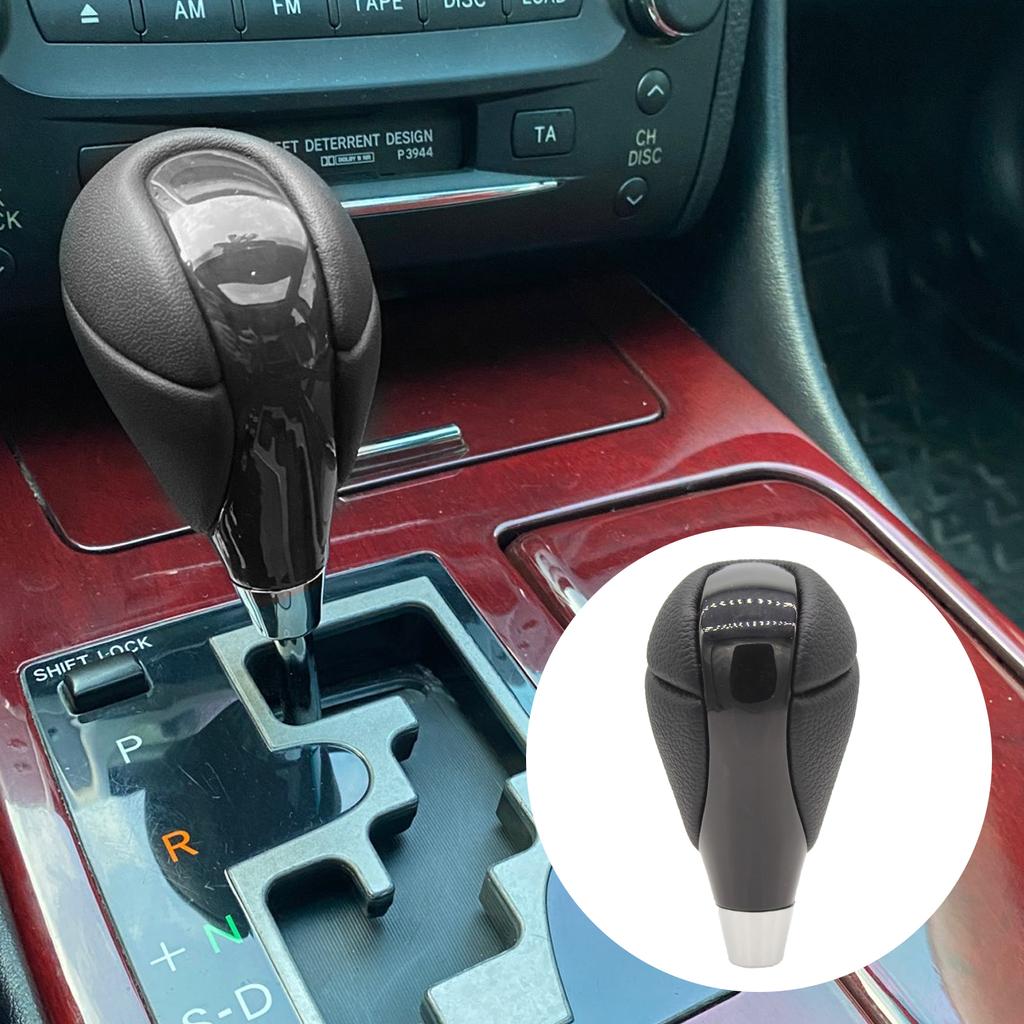 Кожаный автомобильный шарик для шестерни, ручная ручка переключения передач для Lexus Toyota RX350 RX450h IS250 IS350 ES300 ES350 GS300 GS350