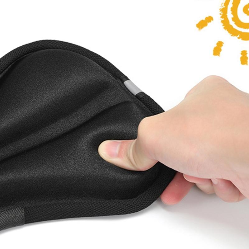 Non Slip Reflective Bicycles Saddles Pad with Soft Padding for Childrens Mountain Road Bikes