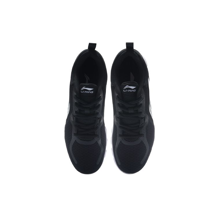 Li Ning Амортизирующие кроссовки с низким верхом для бега Мужские кроссовки Черные ARHR203-6