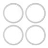 4PCS Water Distiller Sealing Ring Silicone Heat Resistance Water Distiller Gaskets Spare Parts for