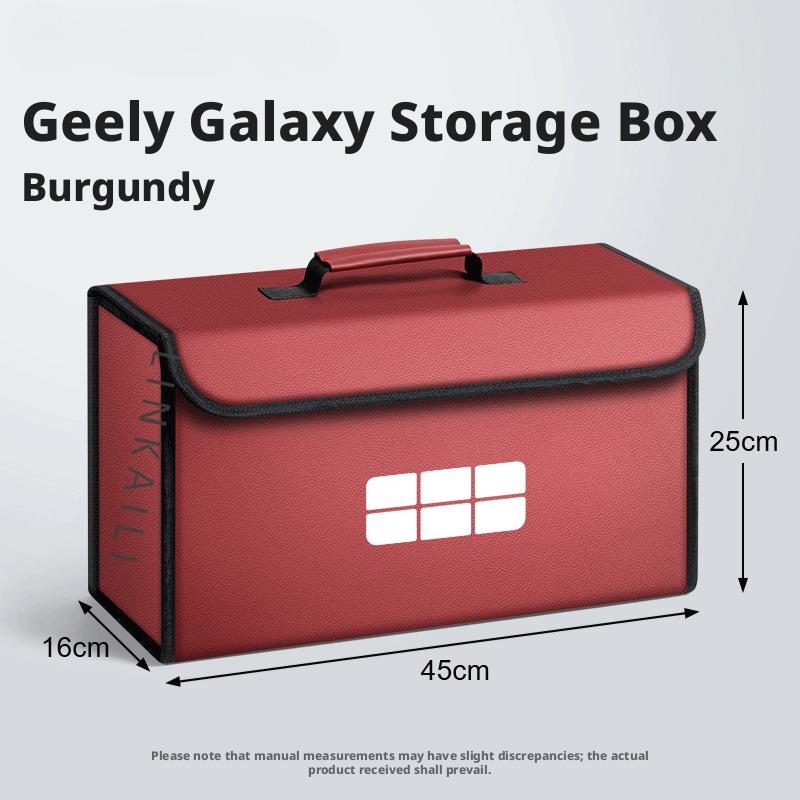 HIBWO1 Подходит для Geely Galaxy EX5 E5 L6 L7 EMI NO.1 Proton E.MAS 7 5 E8 Starry 8 Ящик для хранения в багажнике Автомобильные аксессуары
