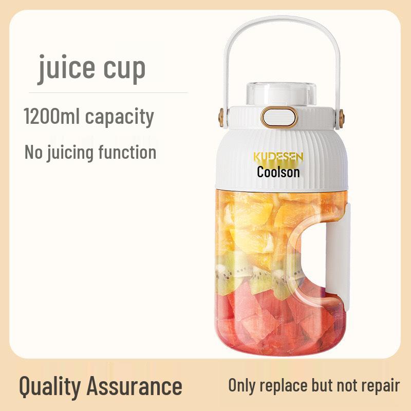 Беспроводная портативная чашка-соковыжималка и измельчитель льда с большой емкостью