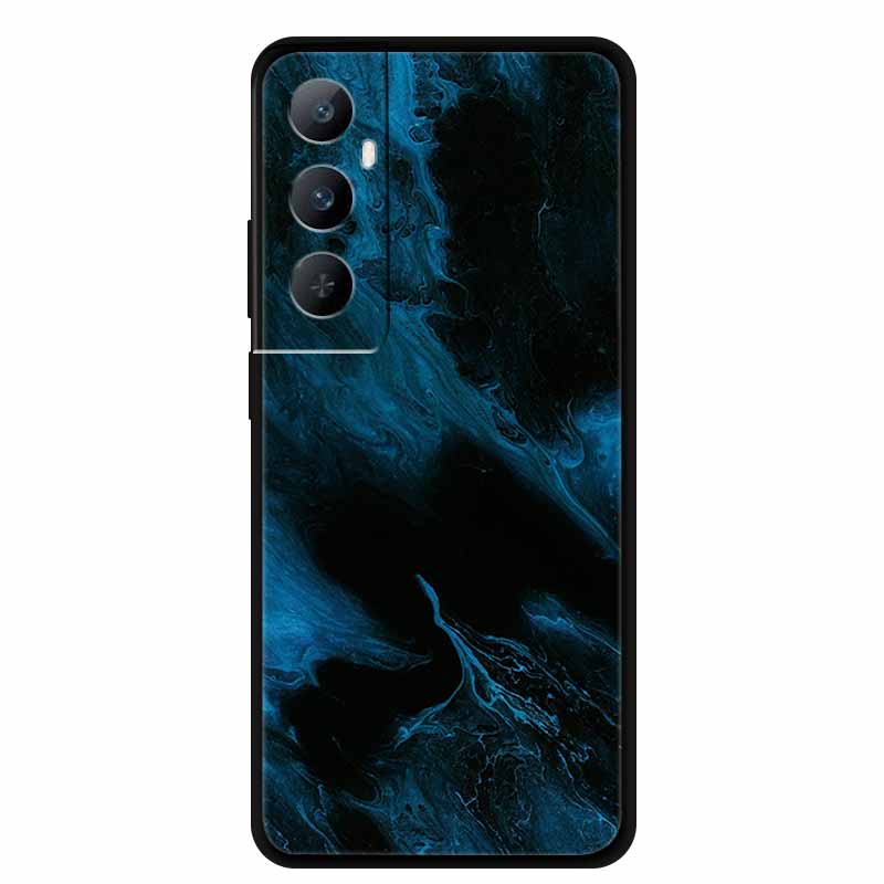 Чехол для Realme C65 4G Global C 65 с мраморным узором, задняя крышка, мягкий силиконовый протектор-щит TPU, Funda для RealmeC65 Capa