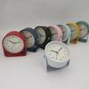 Metal Alarm Clock Swing Small Turn Clock Alarm Clock 3 Inch Bedside Table Clock