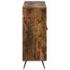 Bathroom Storage Cabinet BREDA Smoked Oak