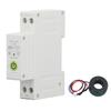 WiFi Smart Circuit Breaker APP Voice Control DIN Rail Smart WiFi Switch with Metering and Timer AC230V 1‑63A