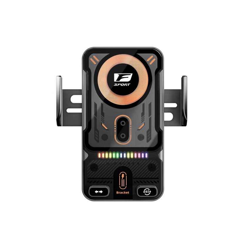 15W Wireless Charger Car Phone Holder Air Vent Mount Fast Charging For Lexus Ct200h IS250 RX350 NX300h LX570 LX600 LX470 IS350 AEN1